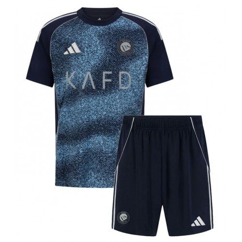 Al-Nassr Cristiano Ronaldo #7 Replica Away Stadium Kit for Kids 2025-26 Short Sleeve (+ pants)